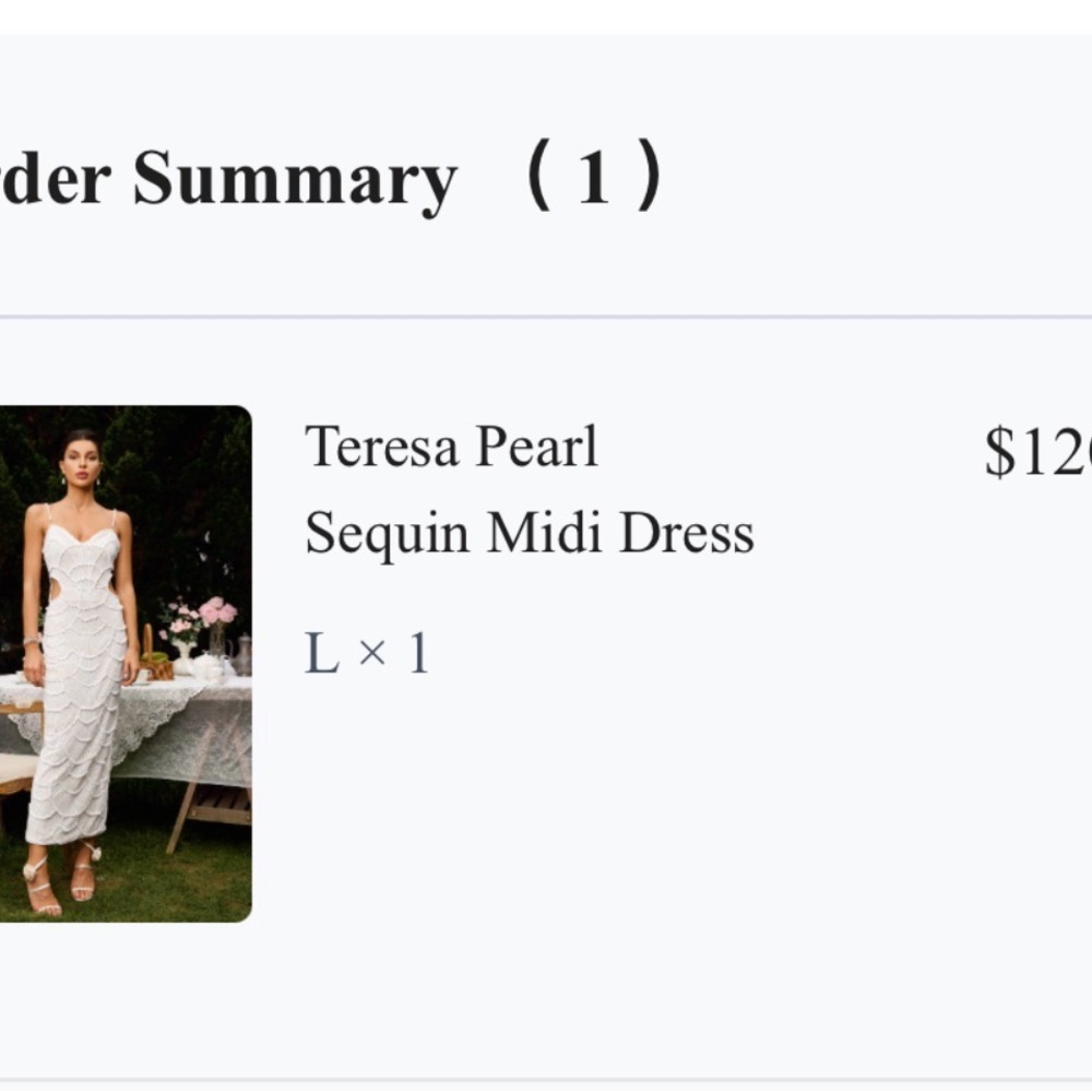 Bella Barnett Cream Beaded Dress - Picture 4 of 4